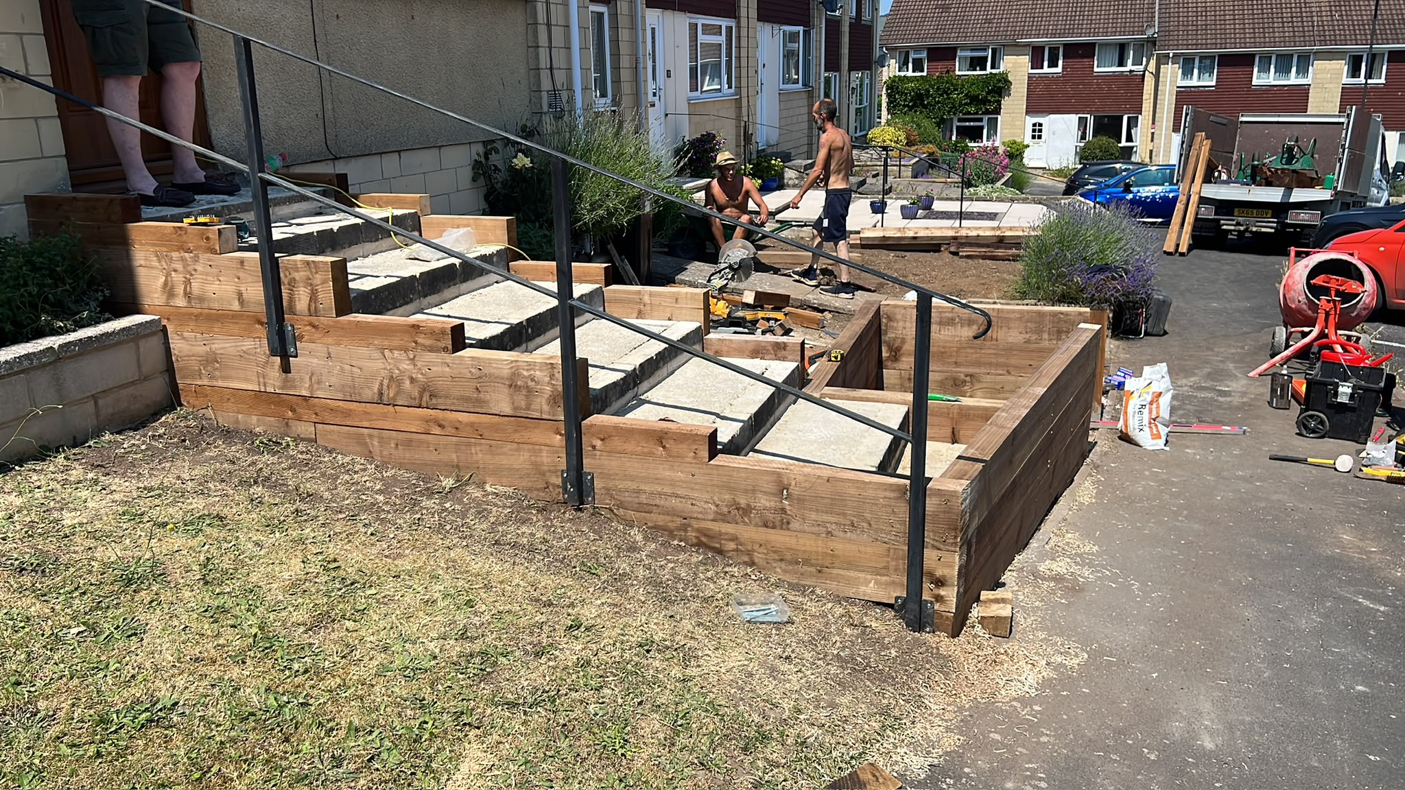 RT Landscaping completed project